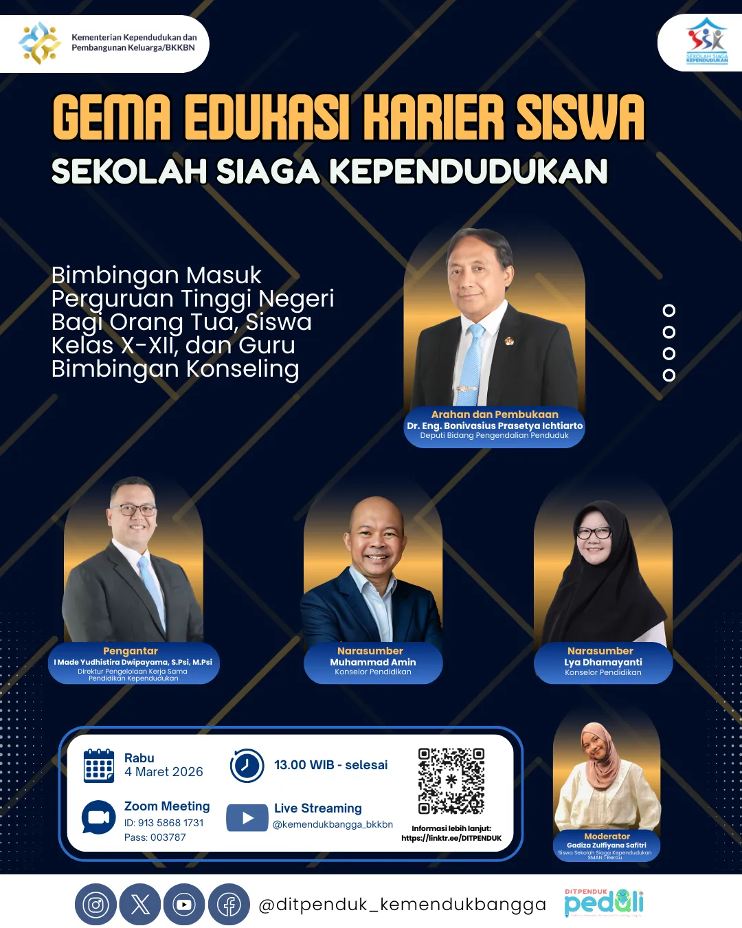 Poster Gema Edukasi Karier Siswa
