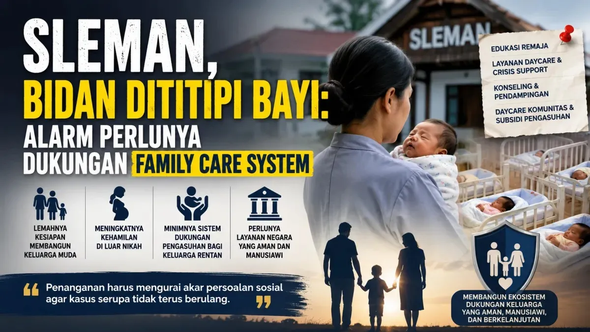 Sleman, Bidan Dititipi Bayi: Alarm Perlunya Dukungan Family Care System