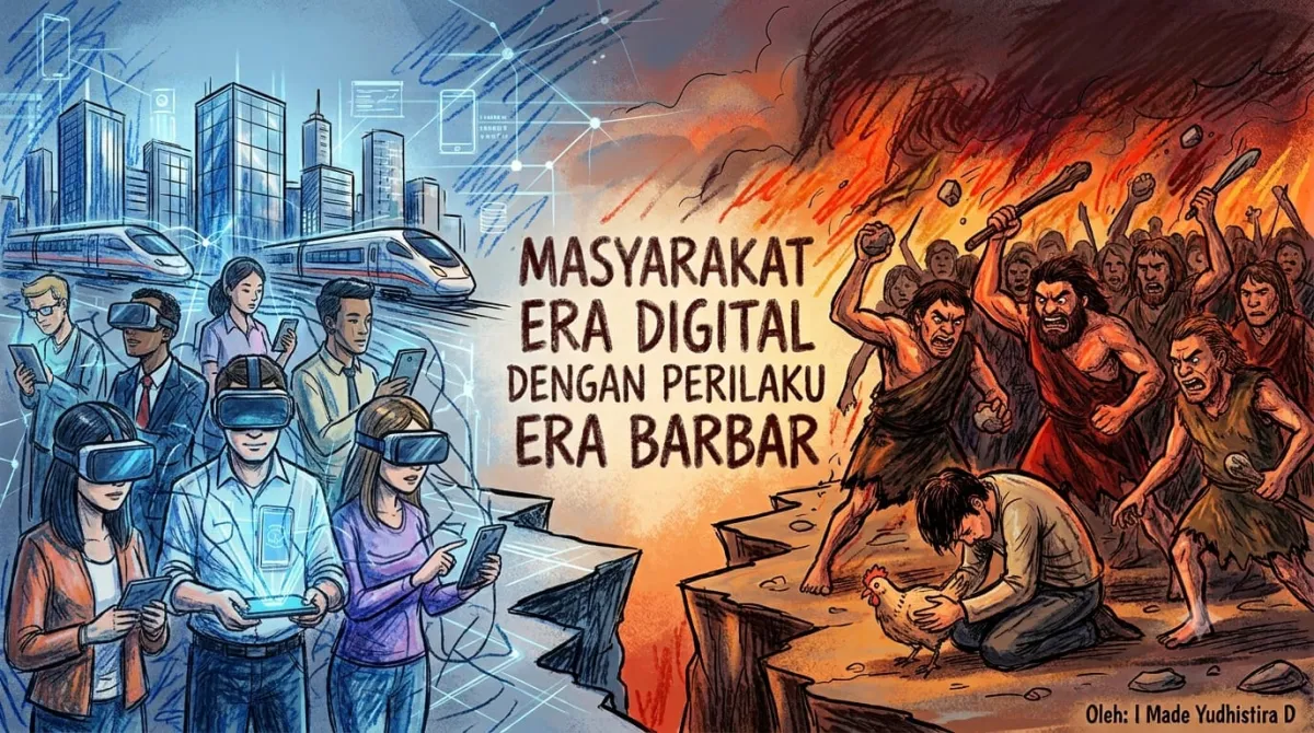 Masyarakat Era Digital dengan Perilaku Era Barbar