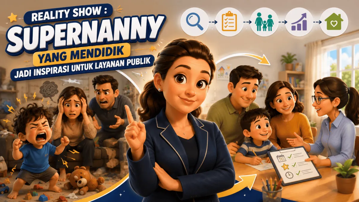 REALITY SHOW : SUPERNANNY YANG MENDIDIK JADI INSPIRASI UNTUK LAYANAN PUBLIK