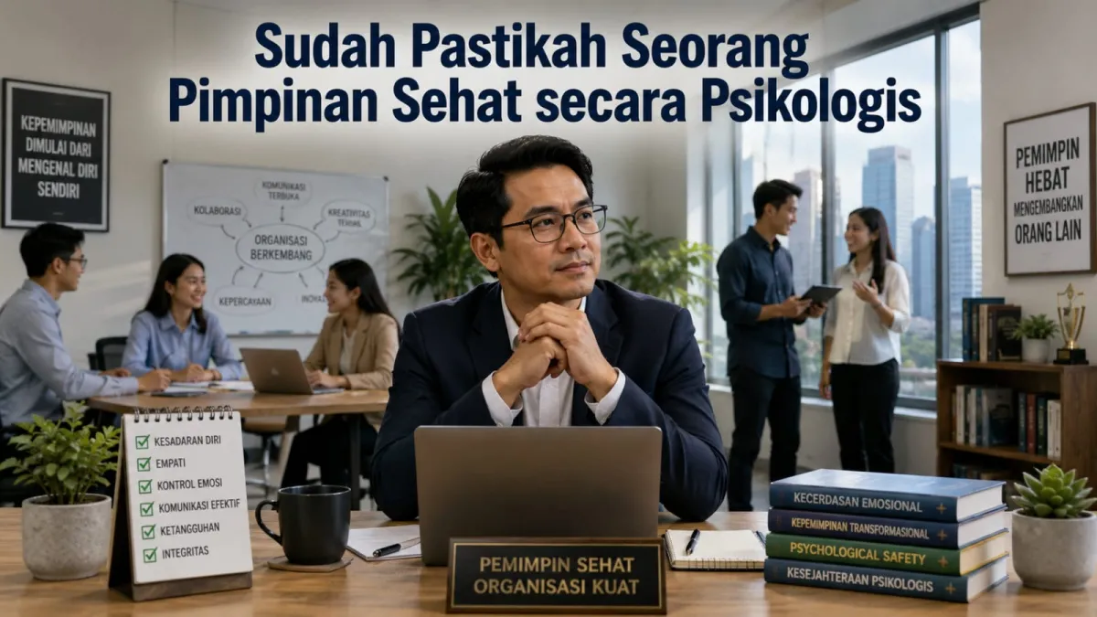 Sudah Pastikah Seorang Pemimpin Sehat Secara Psikologis