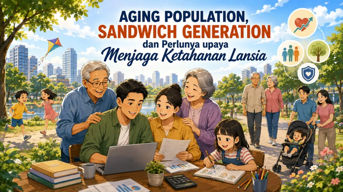 Aging Population, Sandwich Generation dan Perlunya Upaya Menjaga Ketahanan Lansia