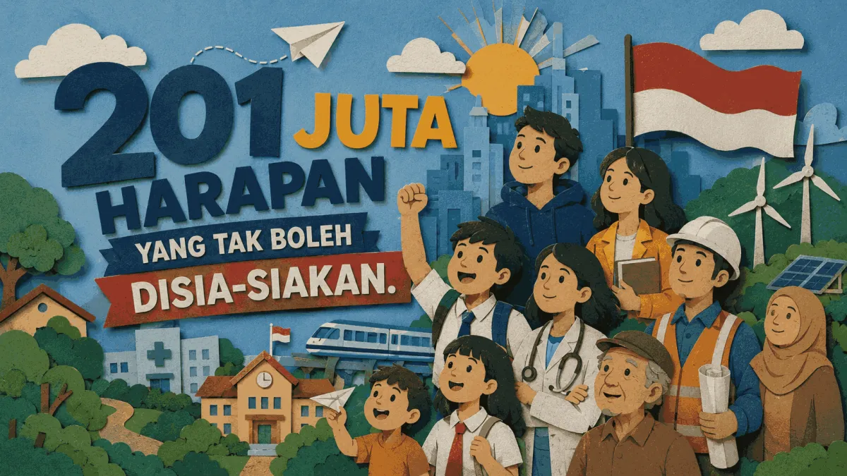 201 Juta Harapan yang Tak Boleh Disia-siakan