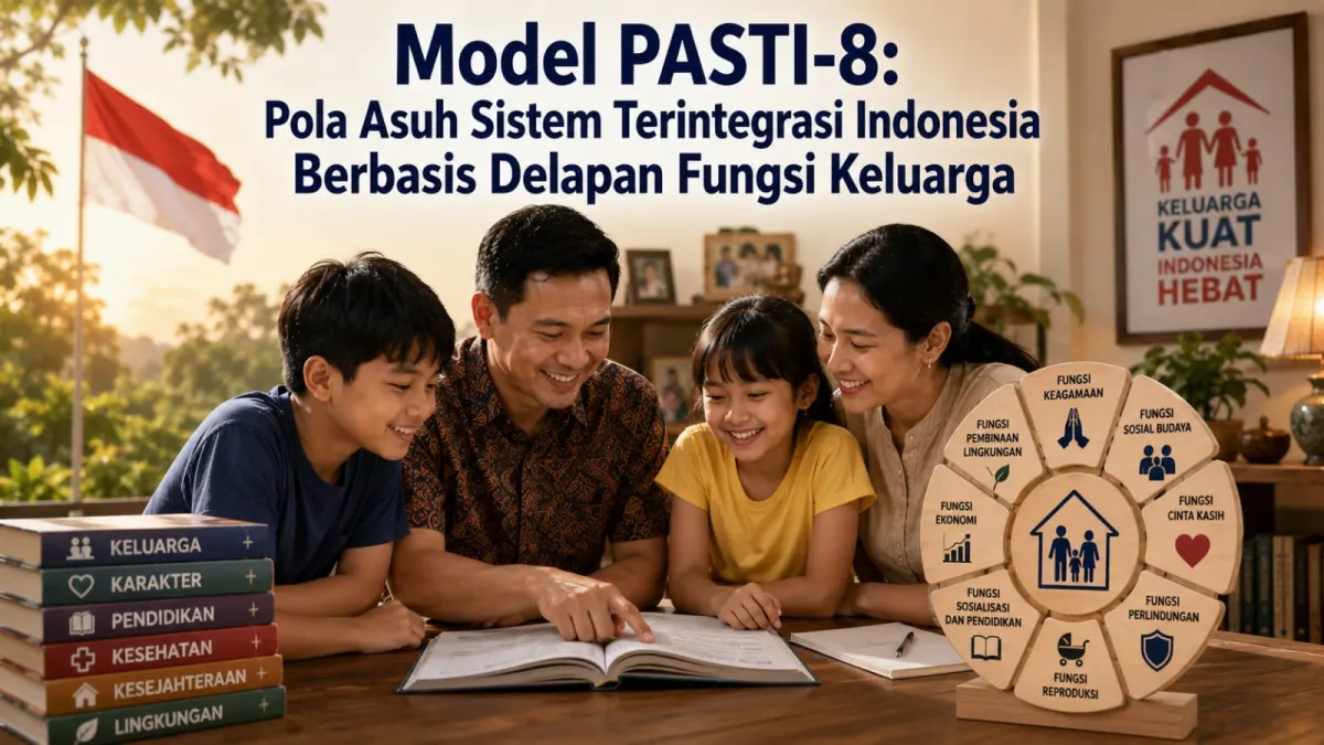 Model PASTI-8: Pola Asuh Sistem Terintegrasi Indonesia Berbasis 8 Fungsi Keluarga (Bagian 5)