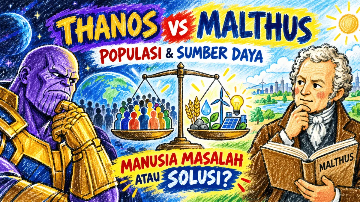Thanos dan Ketakutan pada Dunia yang Tak Lagi Cukup