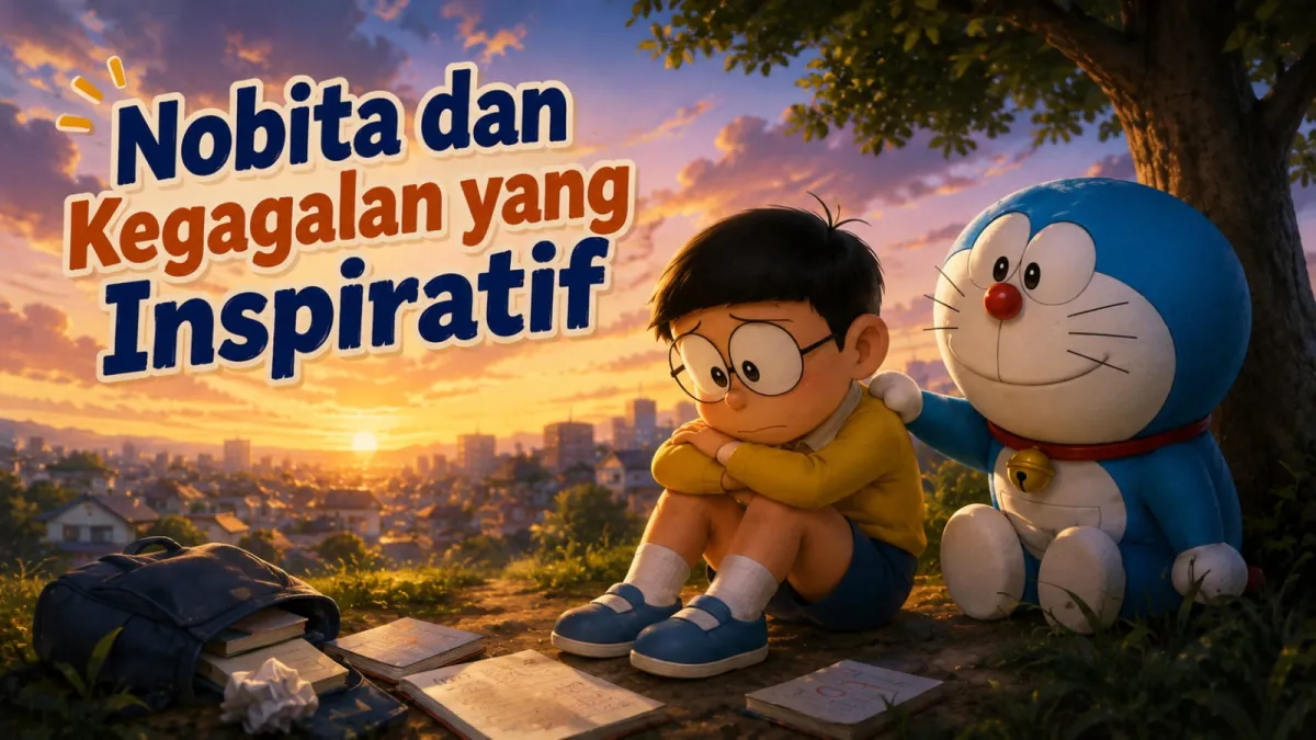 Nobita dan kegagalan yang inspiratif