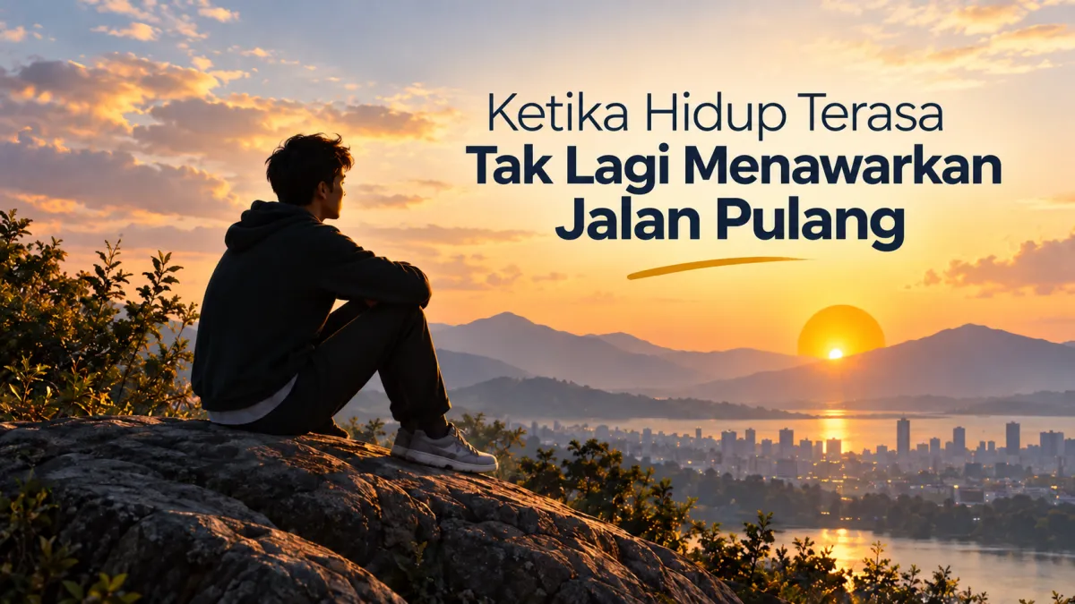 Ketika Hidup Terasa Tak Lagi Menawarkan Jalan Pulang