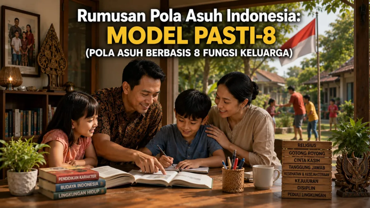 Rumusan Pola Asuh Indonesia: Model Pasti-8 (Pola Asuh Berbasis 8 Fungsi Keluarga) - Bagian 4