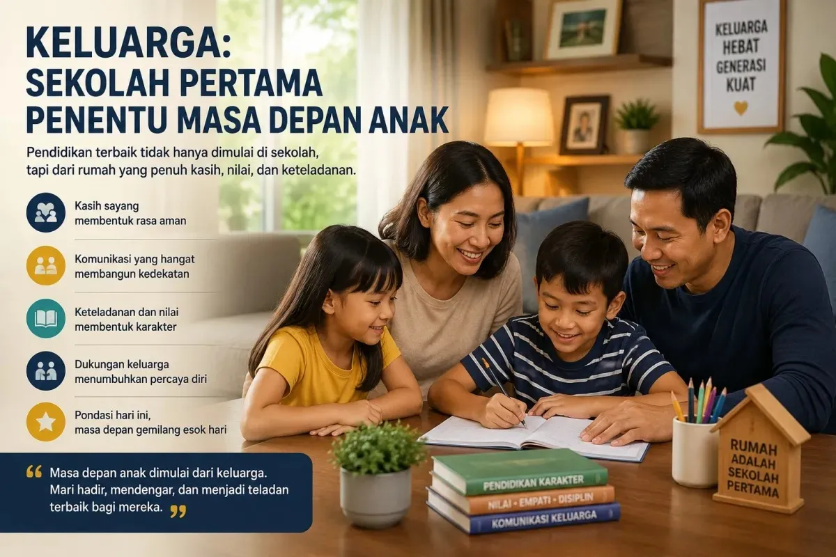 Sekolah Pertama Penentu Masa Depan Anak