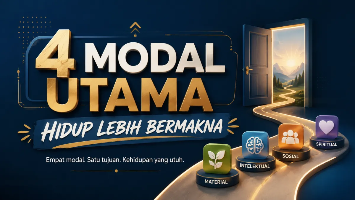 EMPAT MODAL UTAMA HIDUP LEBIH BERMAKNA
