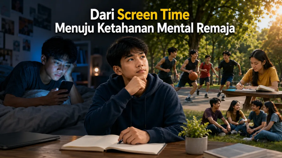 Dari Screen Time Menuju Ketahanan Mental Remaja