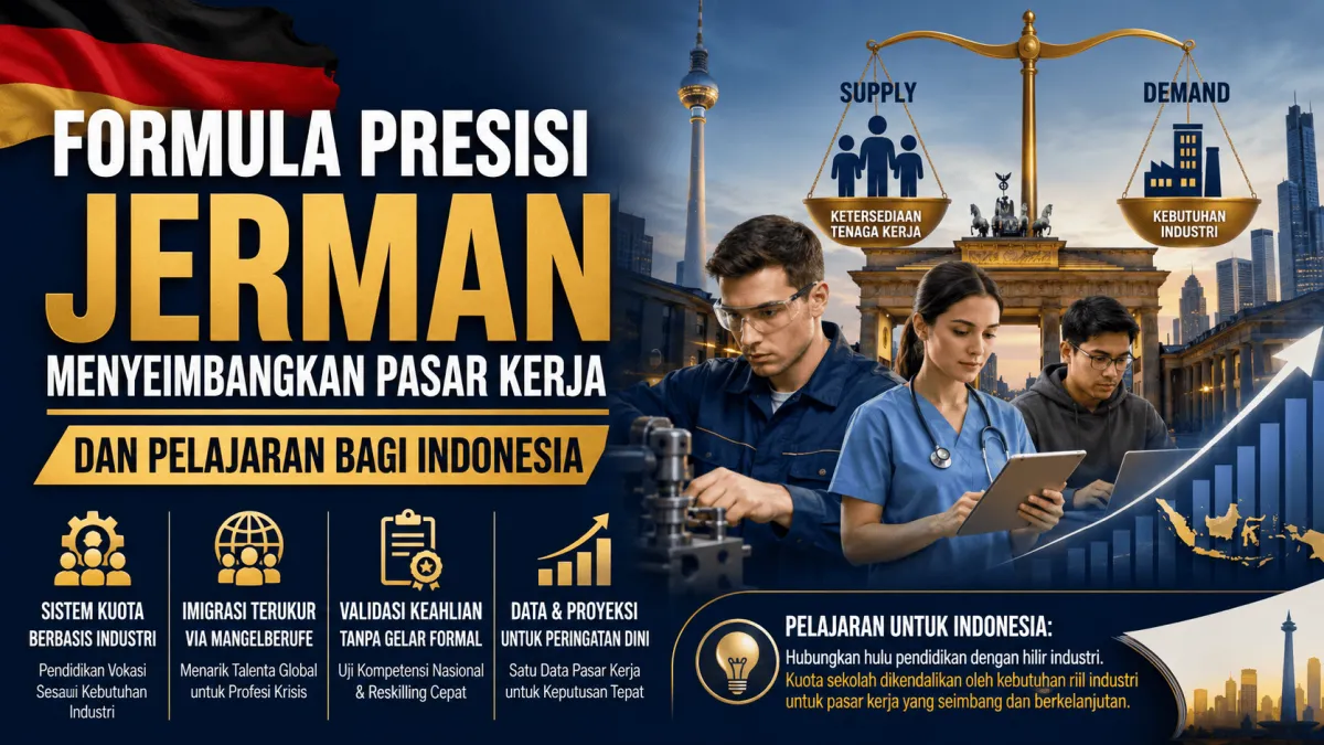 Formula Presisi Jerman Menyeimbangkan Pasar Kerja dan Pelajaran bagi Indonesia