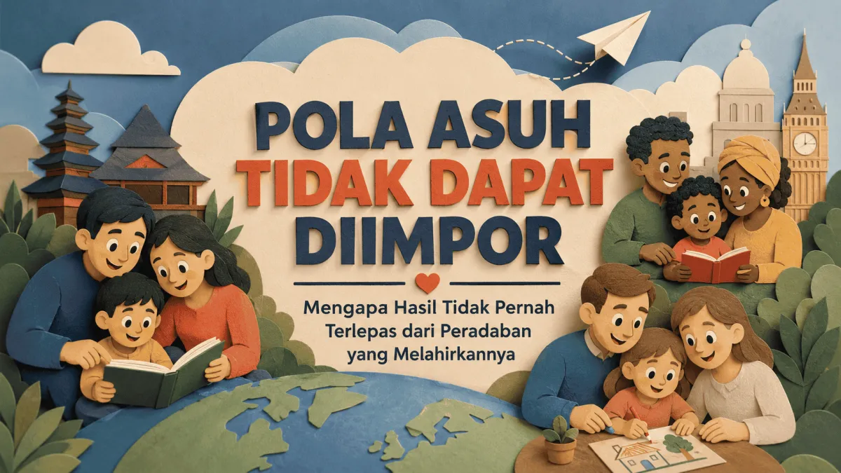 Pola Asuh Tidak Dapat Diimpor: Mengapa Hasil Tidak Pernah Terlepas dari Peradaban yang Melahirkannya (BAGIAN_3)