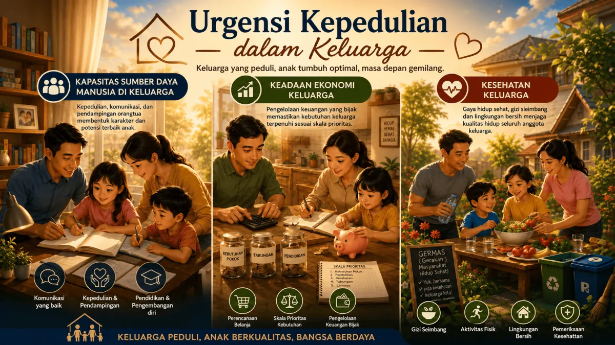 Urgensi Kepedulian dalam Keluarga