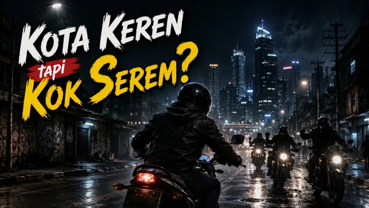 Kota berubah menjadi "GOTHAM CITY": Masyarakat Butuh "Batman" agar merasa aman