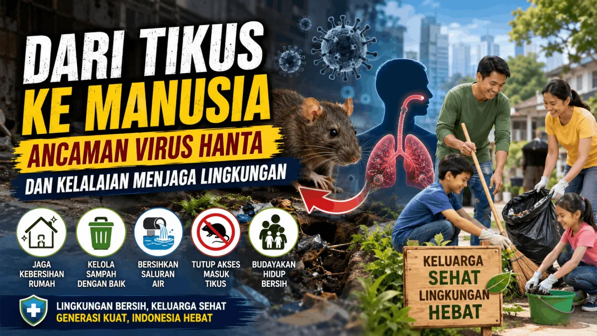 Dari Tikus Ke Manusia: Ancaman Virus Hanta Dan Kelalaian Menjaga Lingkungan
