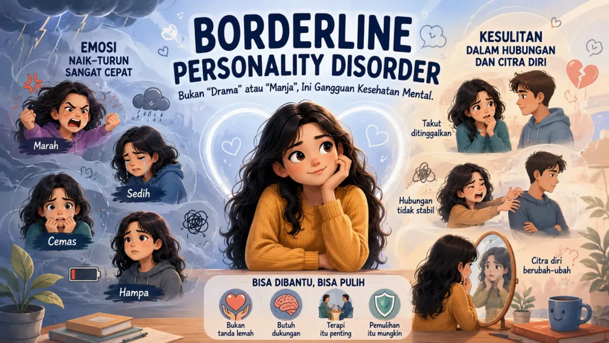 Ombak Emosi: Memahami Borderline Personality Disorder
