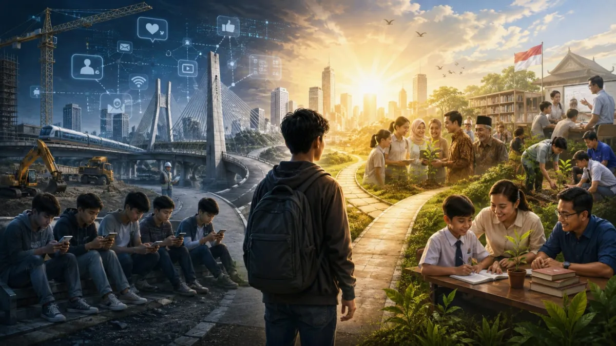 Peradaban: Merubah Mindset Manusianya Tidak Hanya Bangun Fisiknya