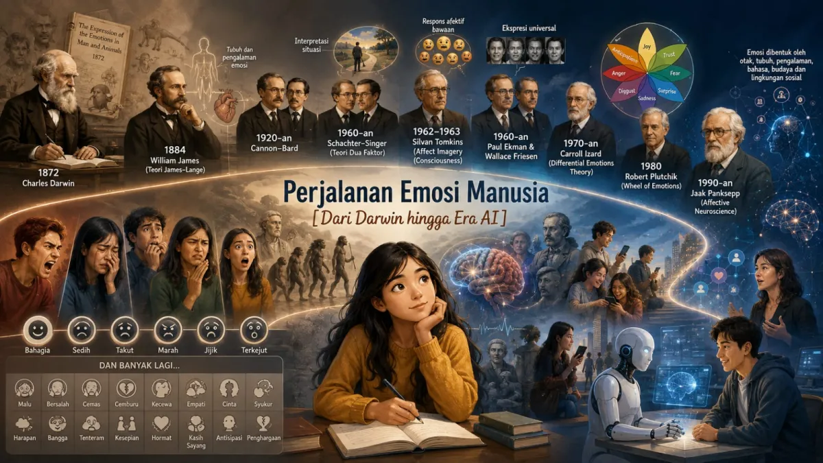 Perjalanan Emosi Manusia (dari Darwin hingga Era AI)