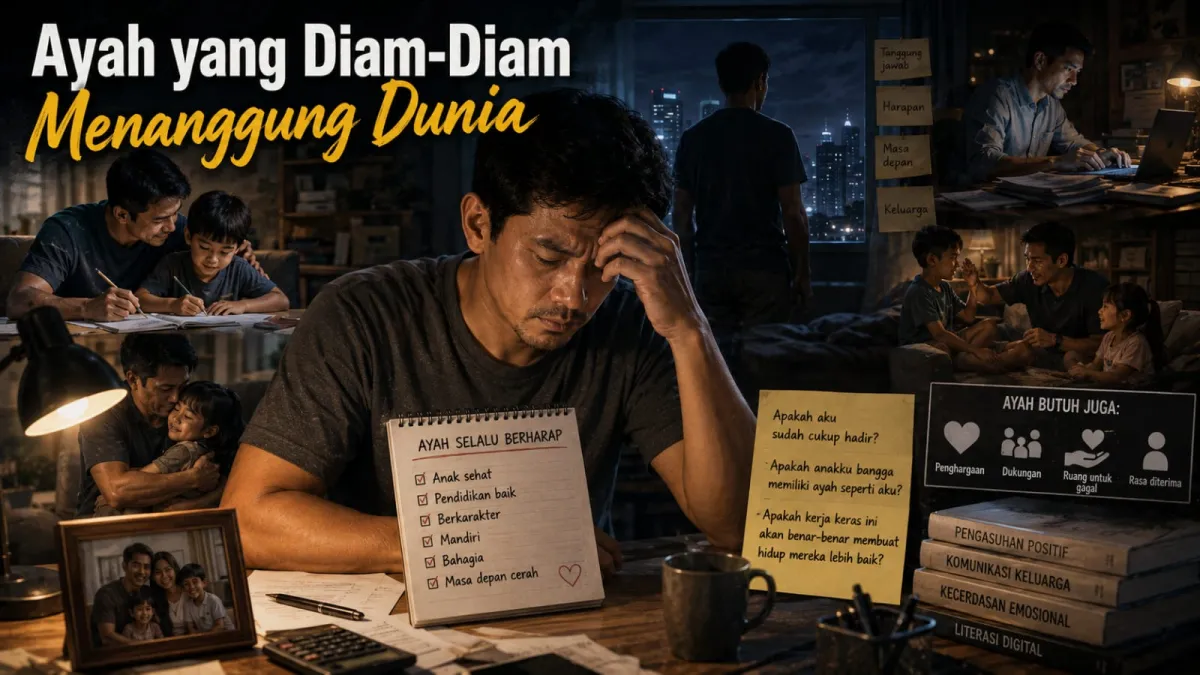 Ayah yang diam-diam menanggung dunia