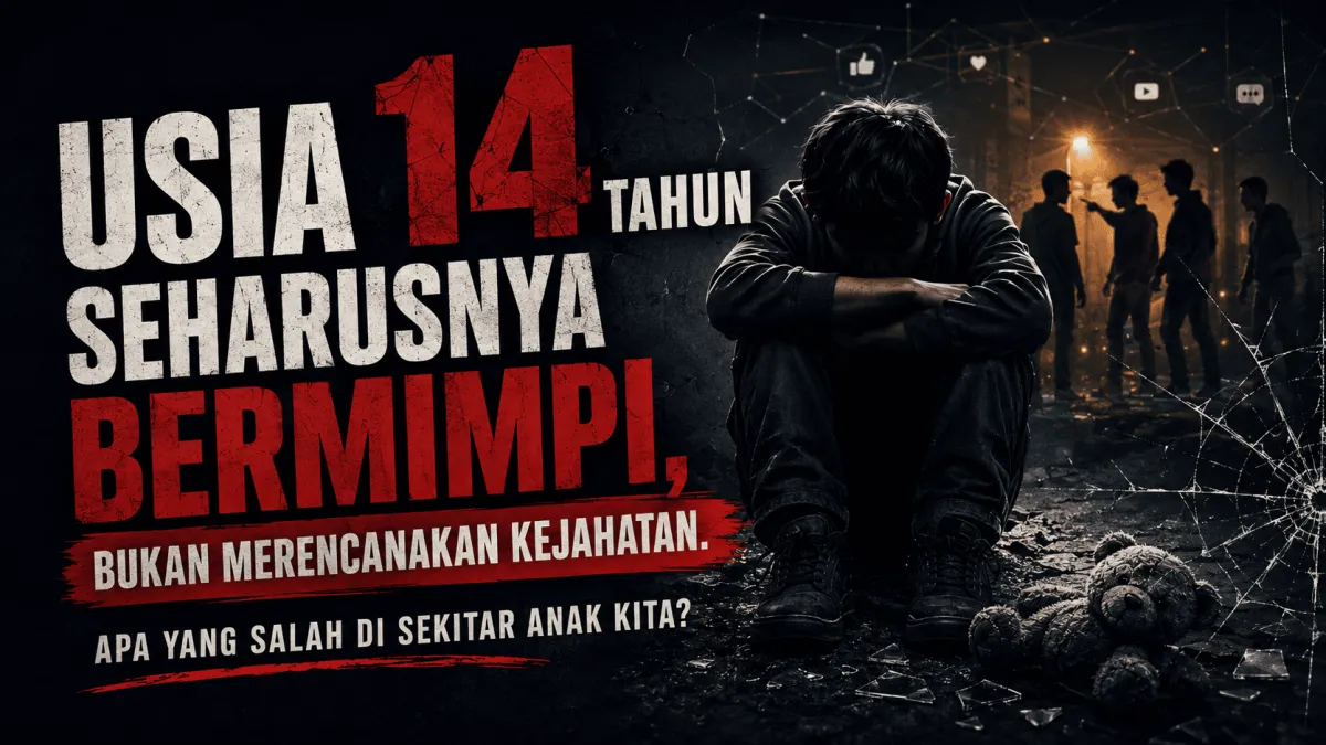 Remaja Usia 14 Tahun, Bisa Apa? [Ketika Anak Tak Lagi Takut Menghilangkan Nyawa]