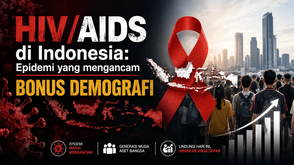 HIV/AIDS di Indonesia: Epidemi yang mengancam Bonus DemografI