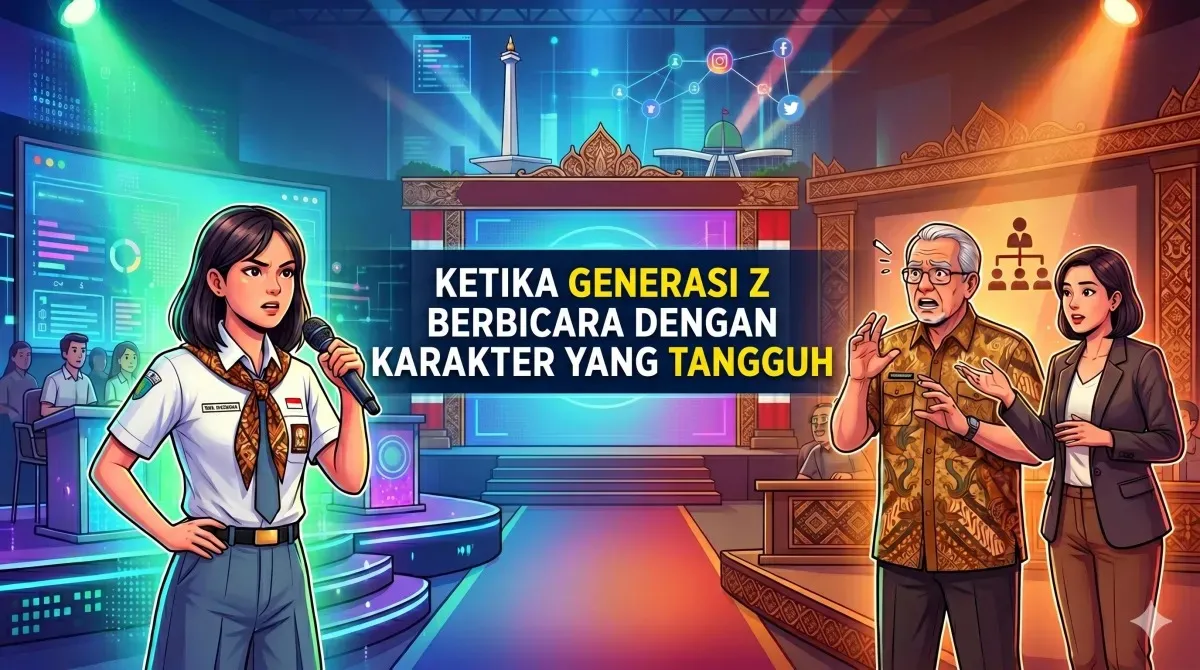 Ketika Generasi Z Berbicara dengan Karakter yang Tangguh