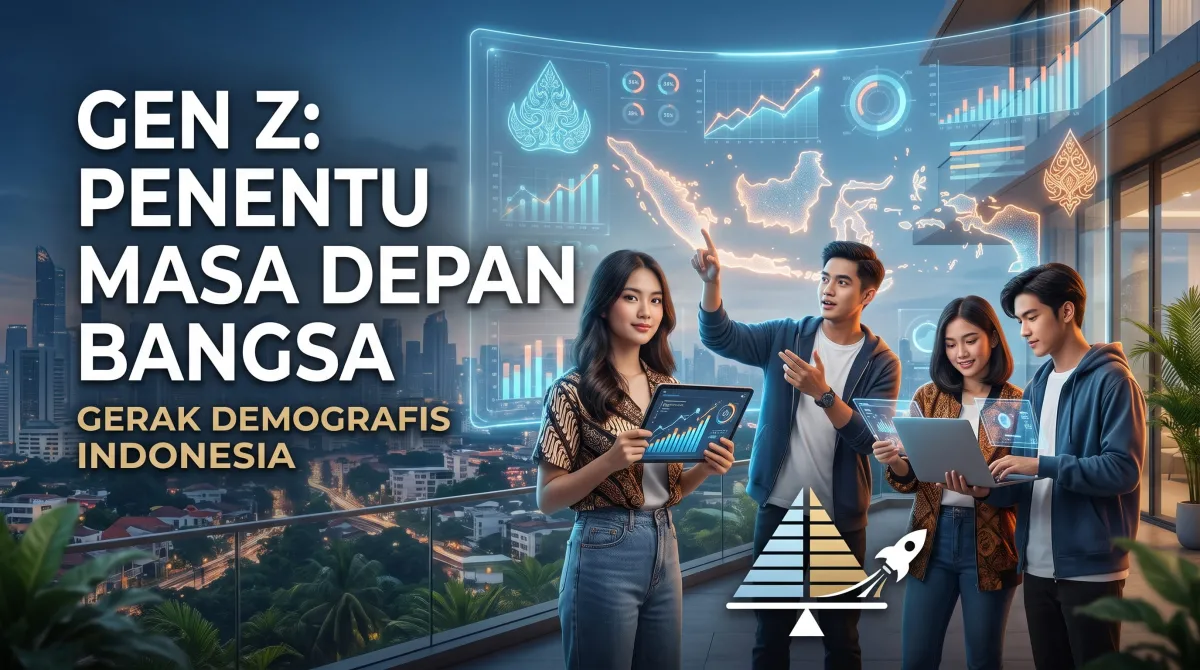 Gen Z dalam Gerak Demografis Penentu Arah Masa Depan Bangsa (sebuah pengantar analisis Demografis Indonesia)Gen Z dalam Gerak Demografis Penentu Arah Masa Depan Bangsa (sebuah pengantar analisis Demografis Indonesia)