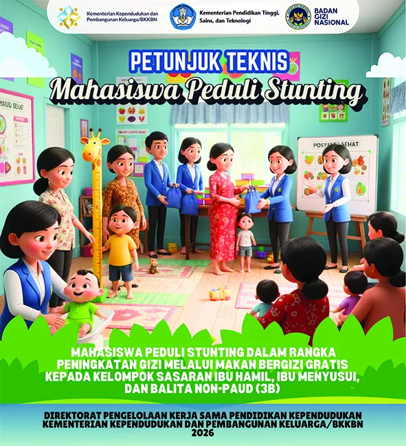 Petunjuk Teknis Mahasiswa Peduli Stunting melalui MBG pada 3B