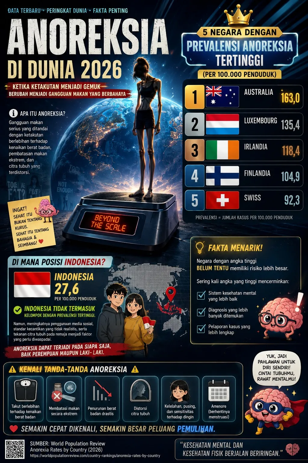 Anoreksia di dunia 2026