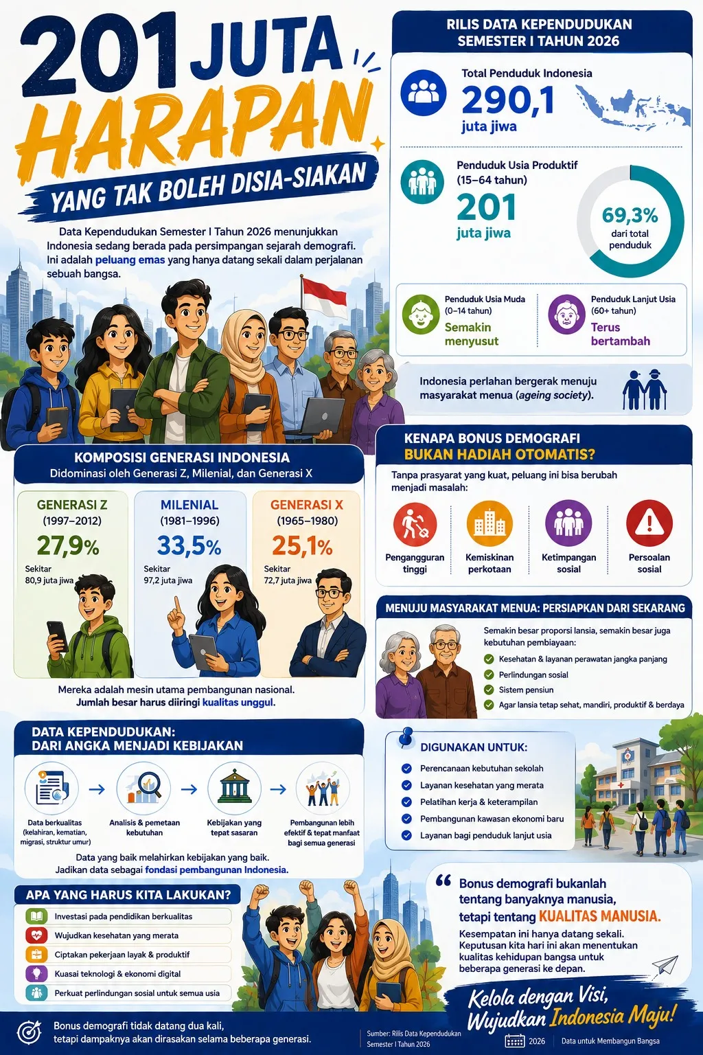 201 Juta Harapan yang Tak Boleh Disia-siakan